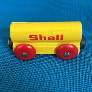 Brio Vintage Shell Gasoline Train Car - Rare